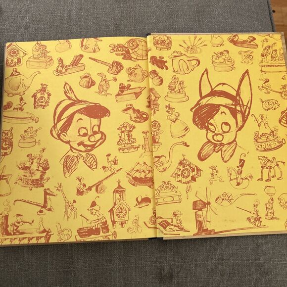 WALT DISNEY'S VERSION OF PINOCCHIO (1939) Abrams 1989 Printing Maurice Sendak - Picture 12 of 12